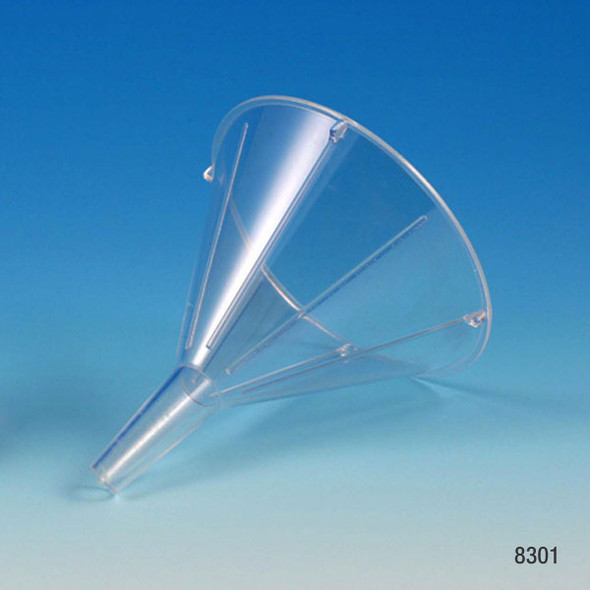 Funnel, 65mm, PP (uses 12.5cm filter paper)