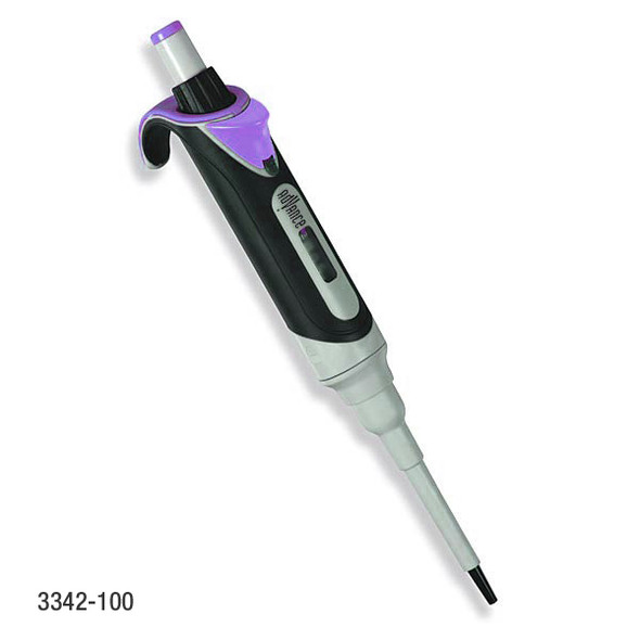 ** SEE NEW & IMPROVED # 3352-100 ** Pipette, Diamond Advance, Fully Autoclavable, Fixed Volume, 100uL, Lavender