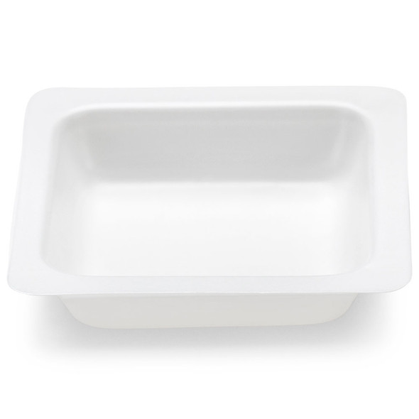 Weight Boat, Square with Square Bottom, Antistatic, PS, White, 10mL