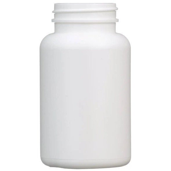 225 CC WHITE HDPE PLASTIC PACKER BOTTLE 45-400 NECK FINISH- Case of 280