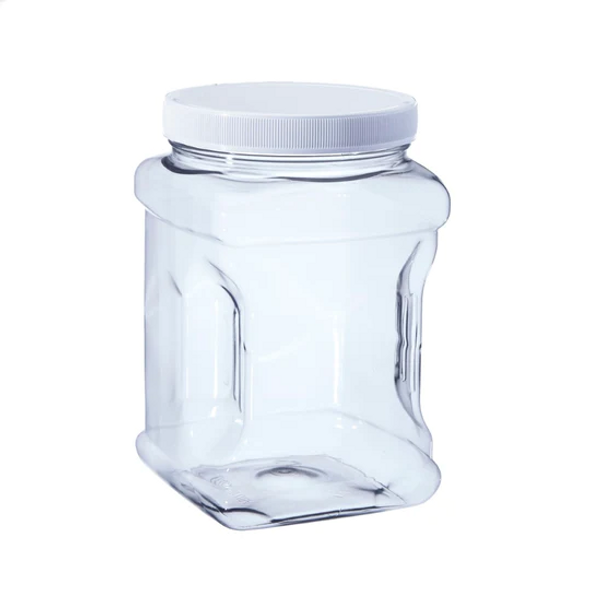 Gripper Jars with Caps # 64 Oz. 110 mm cap - 1 Dozen