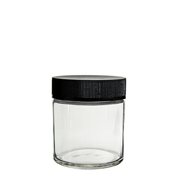 3 oz Clear Child Resistant Glass Jar - 150 pack - great for s, concentrates, oils, rosins. waxs, and pigbug