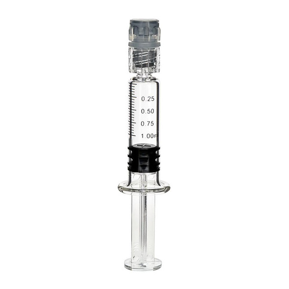 Glass Applicator Luer Lock Syringes w/ Measurements 1ML - 100 Count