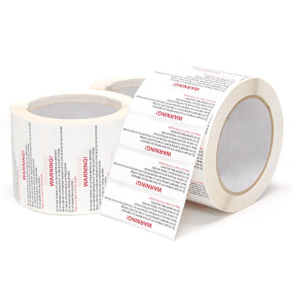 Warning Labels - Generic - 1,000 Count