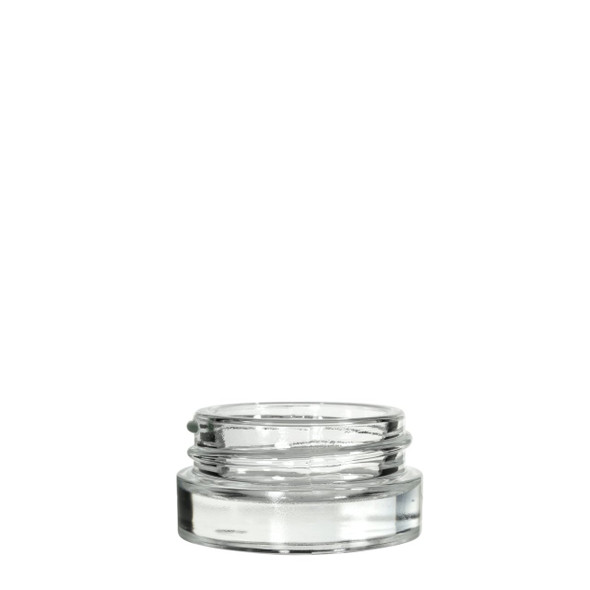 7ml Clear Glass Jars                  350 Count