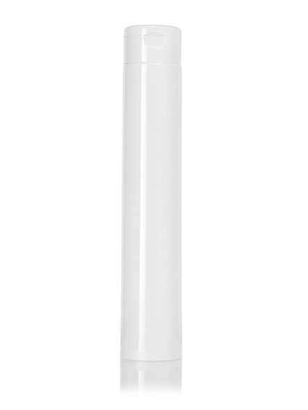 6 oz glossy white LDPE plastic 5-layer tube with flip cap and heat induction seal (HIS) liner (5mm orifice)
ColorWhite