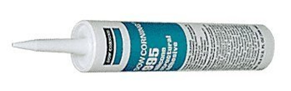 Black Dow Corning 995 Silicone Structural Sealant - 12 Tubes (Case)