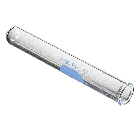 Corning 70800-20 Pyrex Vista Beaded Rim Test Tube, 20 mm OD (Pack of 50)