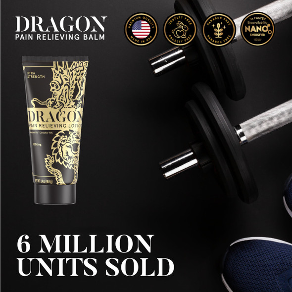 Americanna Wellness Dragon Lotion 3.4oz Extra Strength