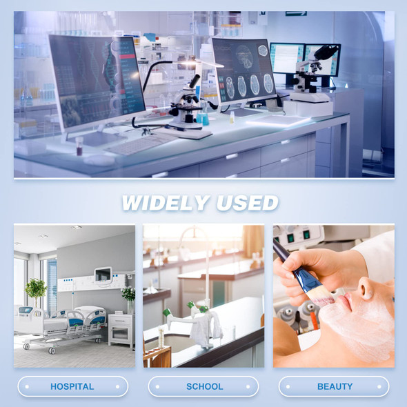 Centrifuge Machine, 15mlX6 Lab Benchtop PRP Centrifuges, 4000RPM Electric Desktop Centrifuge with LCD Digital Display, Time & Speed Control 110V White