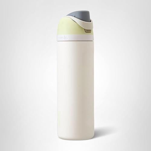 Owala FreeSip Insulated Stainless Steel Water Bottle with Straw for Sports, Travel, and School BPA-Free Sports Water Bottle, 24 oz, Iced Breeze
