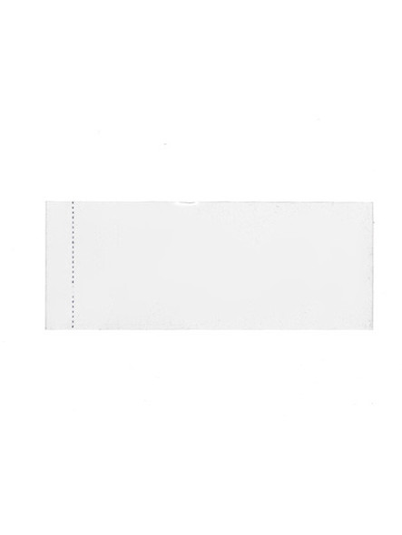 70 x 25 mm Clear PVC non-perforated shrink band - pack of 250