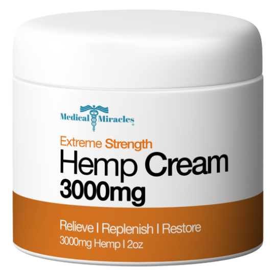 Extreme Strength Hemp Cream - 3000mg