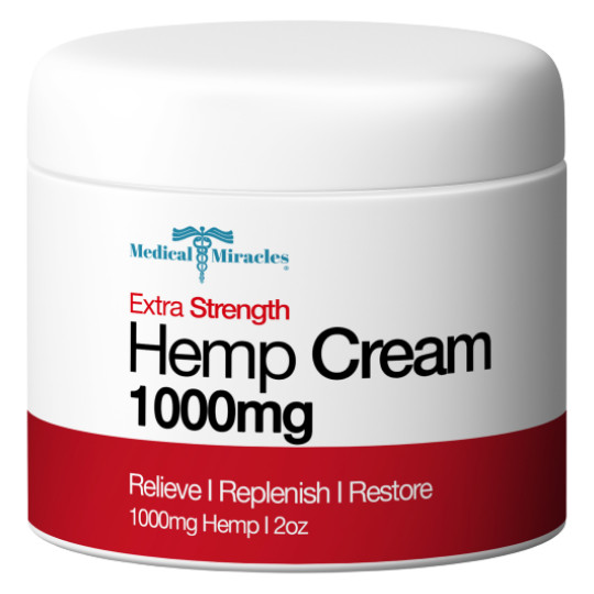 Extra Strength Hemp Cream - 1000mg