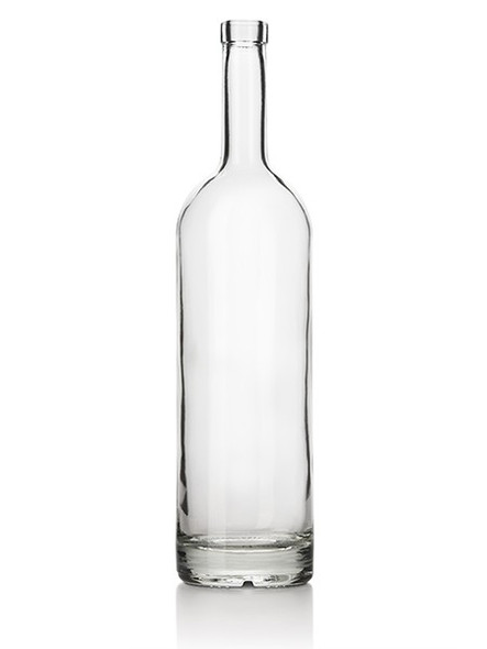 (Pk of 12) 750ml Glass Arizona Bottle 18.5mm Bar Top Cork
