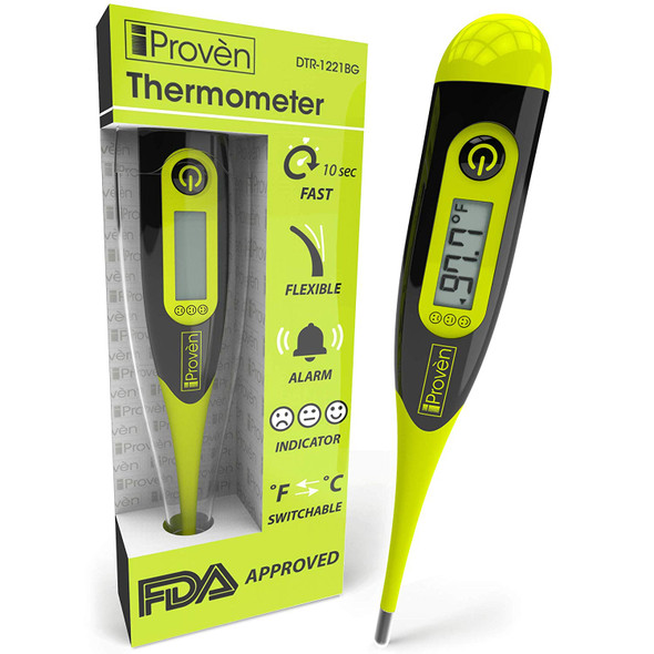 Clinically Accurate Thermometer for The Entire Family DTR-1221-BG-7