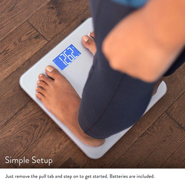 GreaterGoods Digital Body Fat Weight Scale, Body Composition, BMI, Muscle Mass & Water Weight