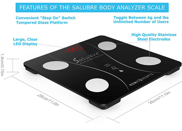 Avanutri Bioimpedance Scale - GBF830, Scales