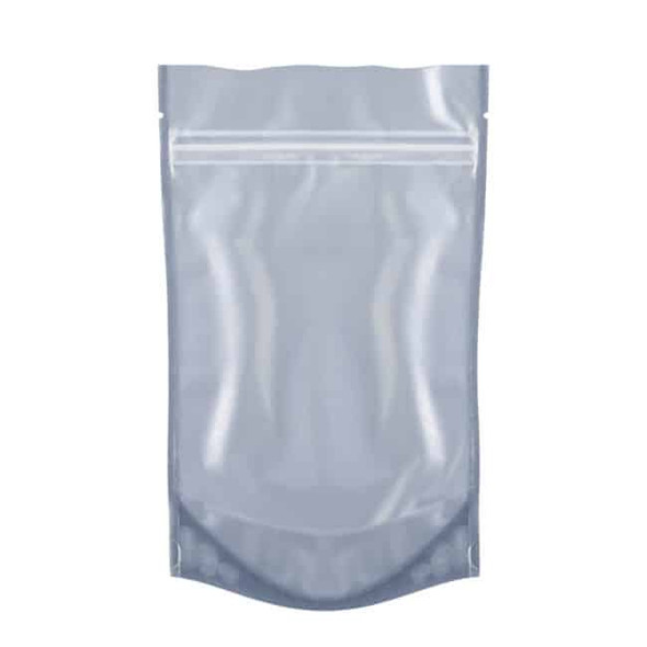 4 oz Barrier Stand Up Pouch  Clear/Kraft (1000/Case)