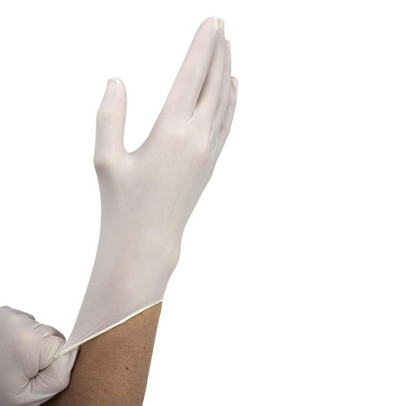 Dynarex Sensi Grip Powder Free Latex Exam Gloves - Large Size