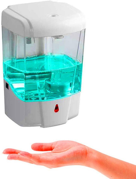 Automatic Hand Sanitizer Dispenser Wall Mounted | Hands Free, Touchless, Great for Office, Salon, Restaurant, School, Church, Construction Site