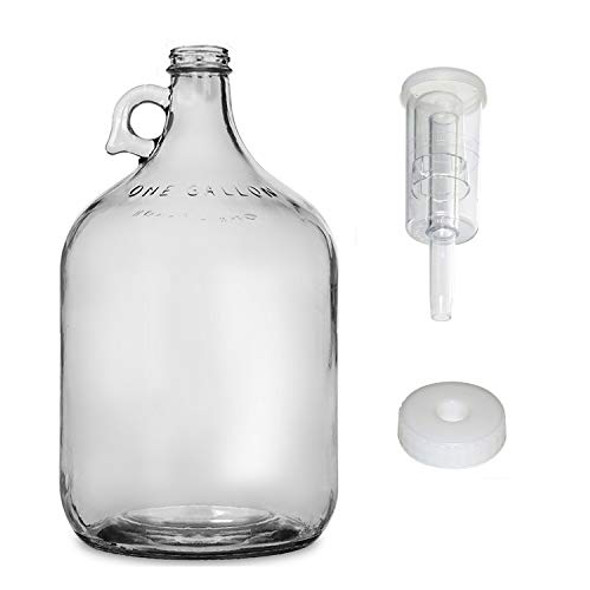 One Gallon Jug With Econolock and 38 mm Cap With hole