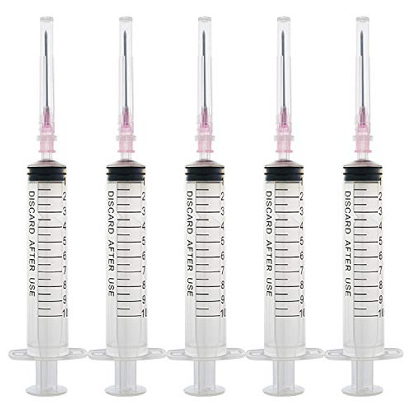 10ml with 18Ga Safety Individually Wrapped (50, 10ml/cc)