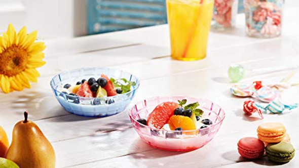 13 oz Unbreakable Premium Bowls - Set of 6 - Tritan Plastic - BPA Free - Dishwasher Safe