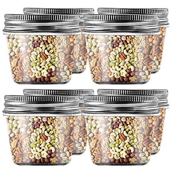 TOFLEN Reusable Small Freezer Containers 8 Oz Plastic Food Storage  Containers with Screw On Lids, Leakproof & Airtight, Freezer Safe,  Dishwasher Safe