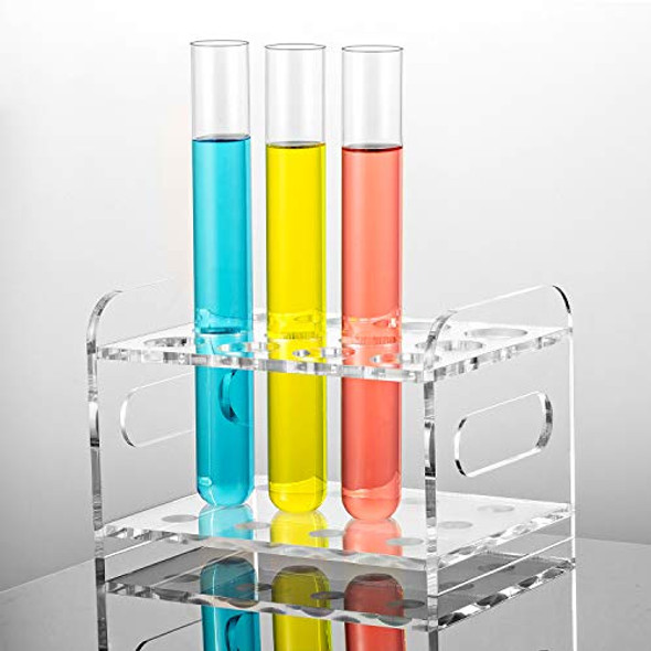 Borosilicate Glass Test Tubes, 3 ml, Light Wall With Beaded Rim