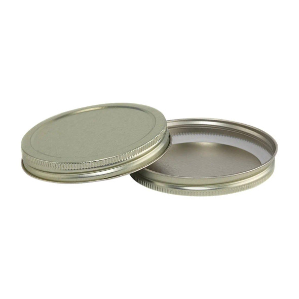 83-400 Gold Metal CT Lid with Plastisol Liner- Bag of 200