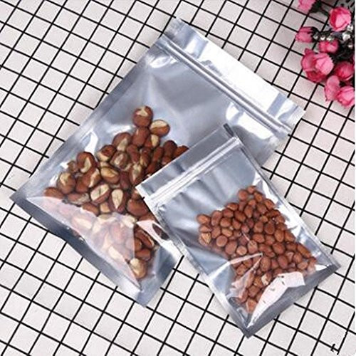 Get Organized With These 3x5 Matte Red Mylar Bags! 100 Resealable Zip Seal Pouches – Food Grade & Leakproof