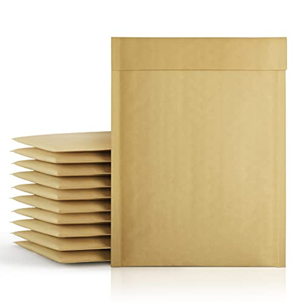 Kraft Bubble Mailers 6x10 Self-Seal Shipping Bags, Packaging Bags, Bubble Mailer Mailing Envelopes, Shipping Envelopes, Padded Envelopes, Packaging for Small Business, 50 Pack - Brown