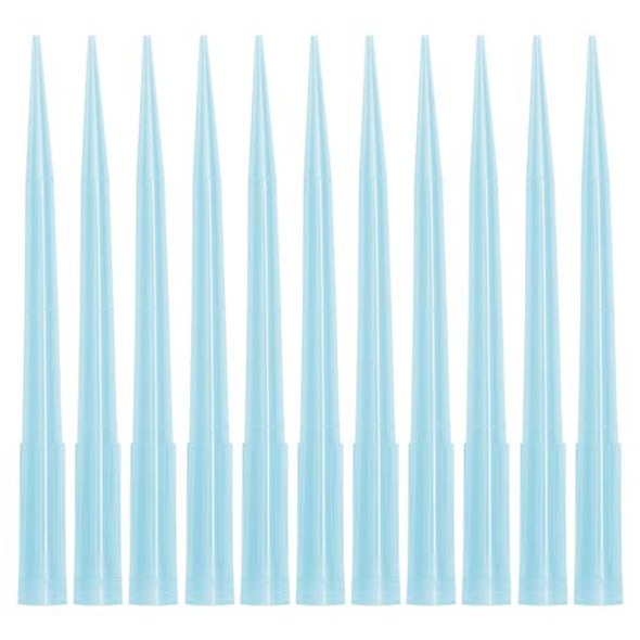 1mL Pipette Tips, Four E's Scientific Universal Blue 1000ul Pipette Tips, Polypropylene (PP), 500pcs/bag, Non-pyrogenic, DNAse/RNAse Free, Autoclavable, Widely Compatible