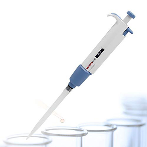 CGOLDENWALL Manual Adjustable Pipette pipetter Pipettor Adjustable and Fixed Volume (1000-5000μl)