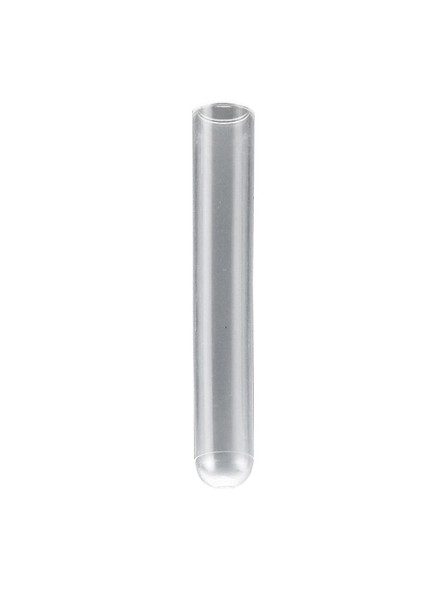 12  75mm, 5ml, Set of 4000- Test Tube, rimless, no cap, non-sterile, 8 bags of 500 tubes per unit- PP Material