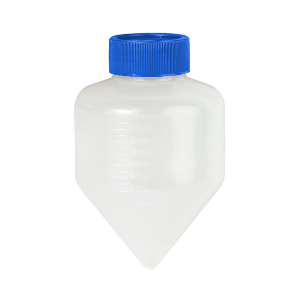 Centrifuge Tube, Conical, 500mL, PP, sterile, with screw-cap, 8 per bag, 5 bags per case, 40/cs