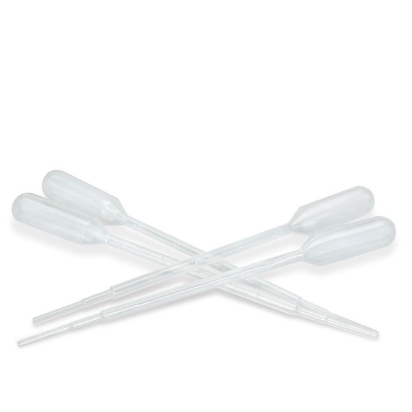Transfer pipette, 4ml, sterile, individually wrapped, 500/cs