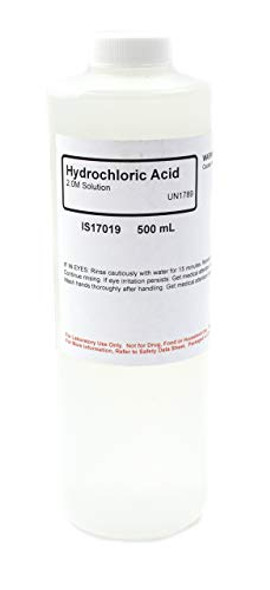Hydrochloric Acid Solution, 2M, 500mL - The Curated Chemical Collection
