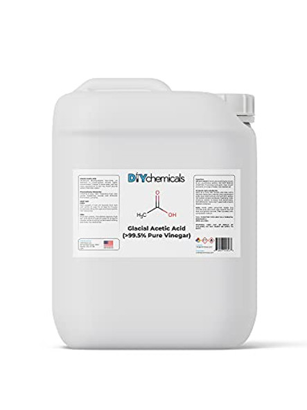 DIYChemicals Glacial Acetic Acid Solution – Food Grade, Highly Concentrated Formula - Vinegar, Rust Removal, Photographic Film, Cleaning Commercial Kitchen, Cleaning Restaurants - Made in USA-1646695135