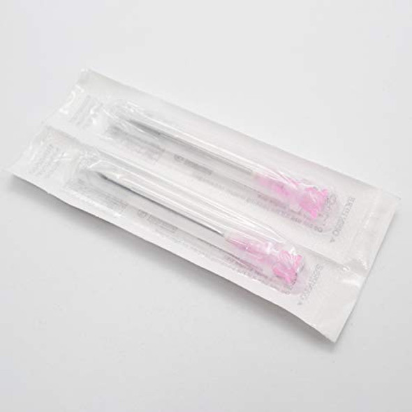 18ga 1.2 38mm Plastic Sterile Needles Tips Disposable Injection Needle Veterinary Needle Syringe Needles, for Livestock and Industry (18g-1.2-38mm)