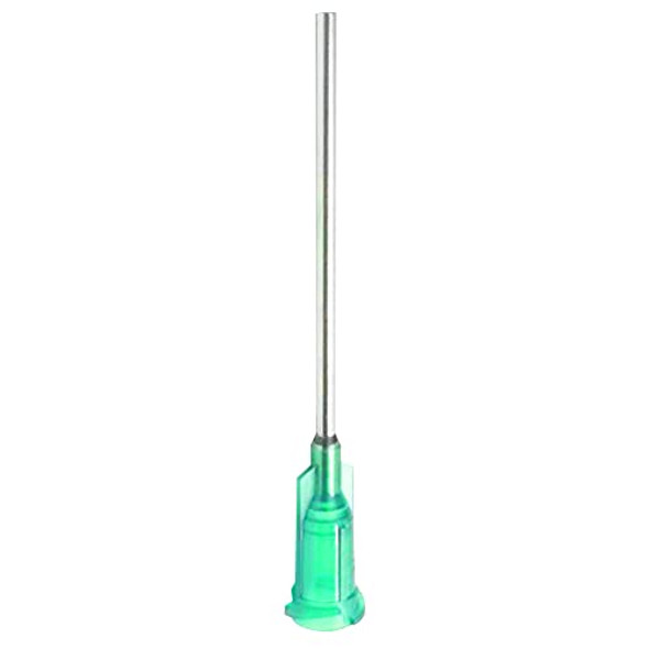 Sterile Blunt Tip Dispensing Needle with Luer Lock by Biocomma (18Ga x 1 Inch,100)
