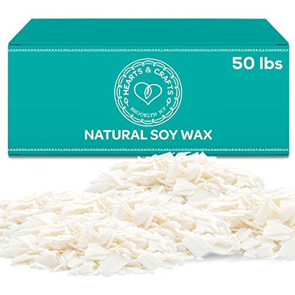 Natural Soy Wax Candle Making kit and Candle Making Supplies,2 lbs Bulk Organic  Soy Wax for Candle Making, 20 6-Inch Candle Wicks, 2 Metal Centering  Devices,56 Wick Stickers, 8 dye Blocks 