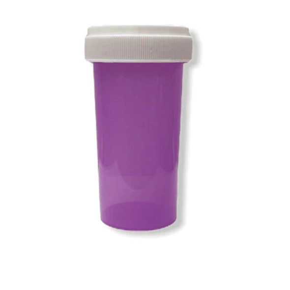40 Dram Reversible Cap Vials Purple (150 Units/Box)