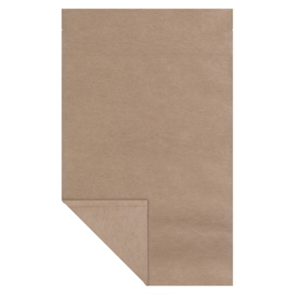 One Pound Kraft Barrier Bags 5.4 mil / 11-7/8" x 19" + 5.5" - Case of 500