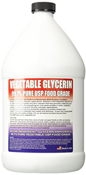 Vegetable Glycerin - Kosher, USP, 99.7% Purity - 1 Gallon