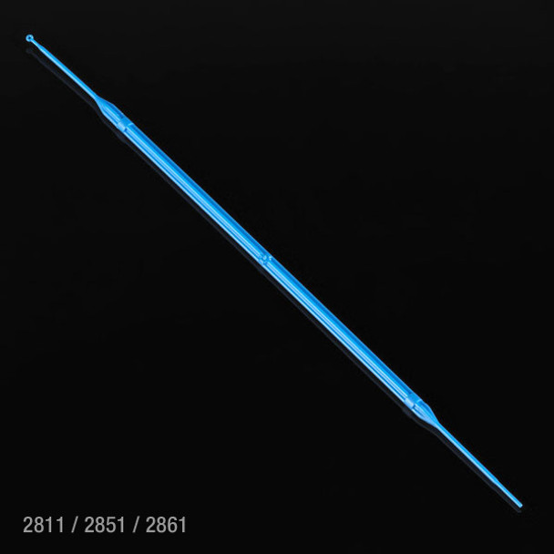 Inoculation Loop, Rigid, 1uL with Needle, with Calibration Certificate, STERILE, Blue, 10/Peel Pack, 50 Packs/Unit