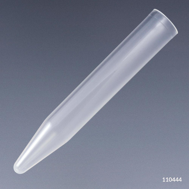 Test Tube, 12 x 75mm (5mL), PP, Conical Bottom, 250/Bag, 8 Bags/Unit