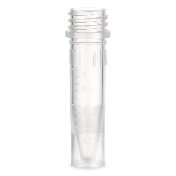 Microtube, 1.5mL, Self-Standing, PP, No Cap