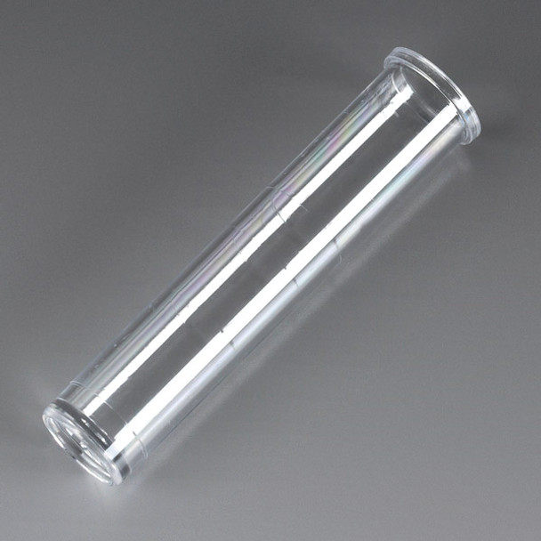 Tube, 12 x 57mm (3mL), PS, Flat Bottom, Graduated, with Rim, 1000/Bag